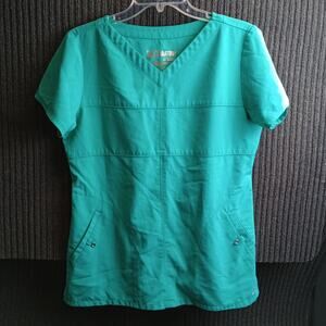 Grey's Anatomy Signature Women V- Neck Scub Shirt